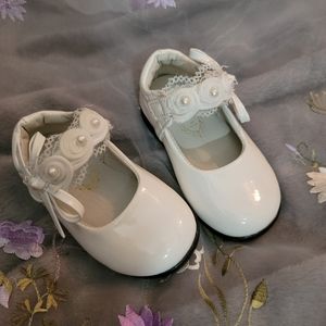 Toddler Dress Shoe, White